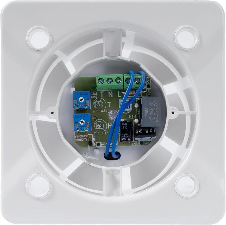 Produktbild Vent Systems Badlüfter mit Feuchtigkeitssensor & Timer (100 mm)