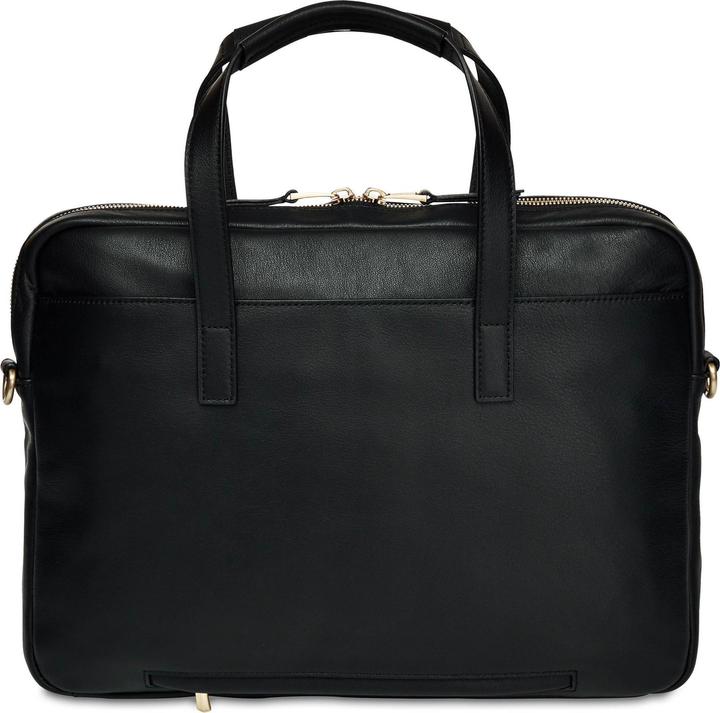 Actual product image Knomo Mayfair Luxe Hanover briefcase RFID leather 36 cm laptop compartment (16")