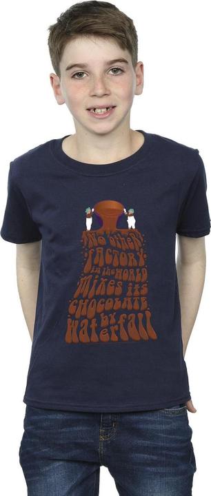 Produktbild Willy Wonka & the Chocolate Factory Chocolate Waterfall TShirt Jungen (152, 158)