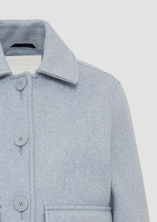 Immagine prodotto S.Oliver Outdoor-Jacke Kurze Jacke in Wolloptik mit aufgesetzten Taschen (L)