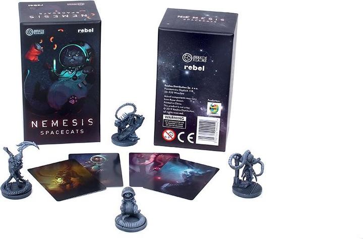 Actual product image Asmodée AWRD0006 - Spacecats - Extension for: Nemesis (DE / EN), from 14 years (German)