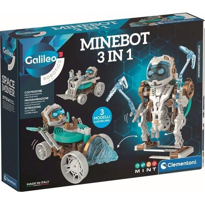Clementoni Galileo MinerBot 3 in 1
