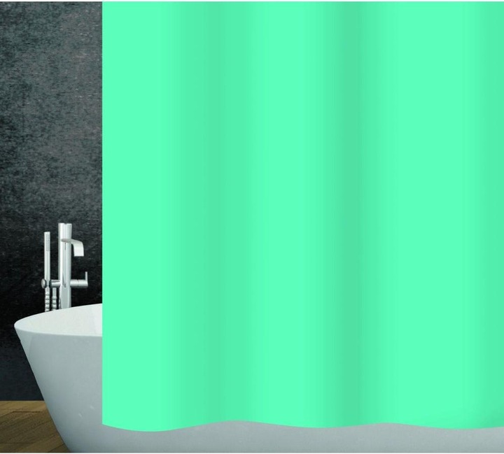 Actual product image Diaqua Shower curtain textile Basic - pacific (240 x 180 cm)