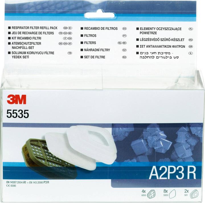 Produktbild 3M Filter Nachüll-Set (A2P3, FFA1P2R D, 1x)