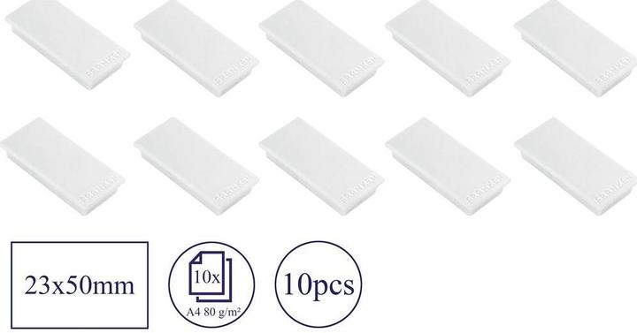 Produktbild Franken Magnet eckig (10x)