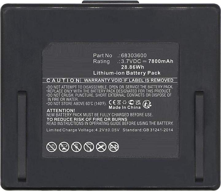 Actual product image CoreParts Battery 3.7V 7800mAh 28.86Wh (1 Cells, 7800 mAh)