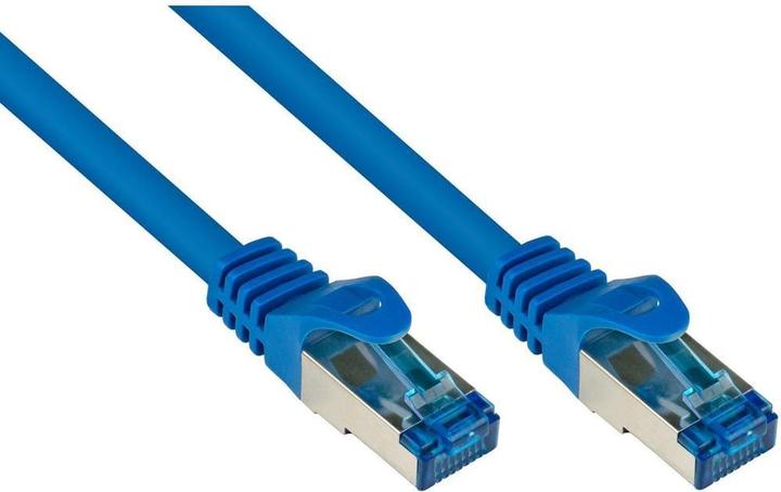 BTR Cavo Ethernet Cat.6a S/FTP 10Gbit 500MHz - 7 Metri, Grigio, Connettori RJ-45 Per Rete Veloce