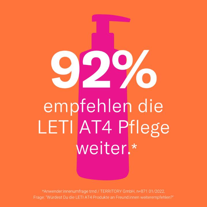 Produktbild Leti AT4 Dusch- und Badegel - Milde, rückfettende Reinigung bei trockener oder zu Neurodermitis neig (750 ml)