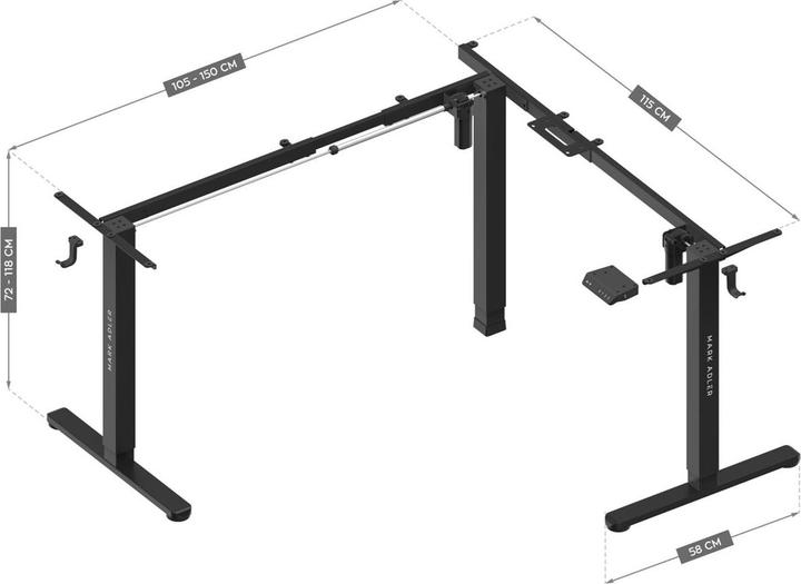 Actual product image Mark Adler Stelaż elektryczny Xeno 7.6