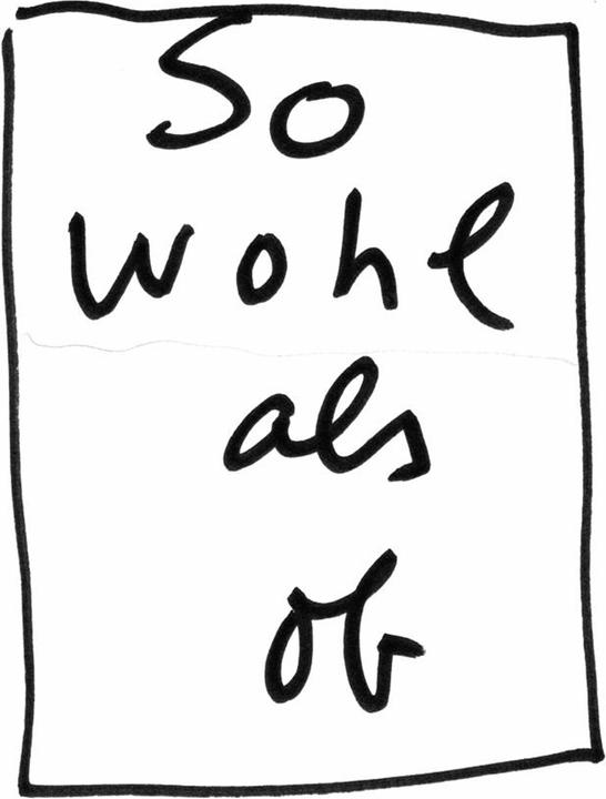 Actual product image Sowohl als ob (German, Peter Radelfinger, 2022)