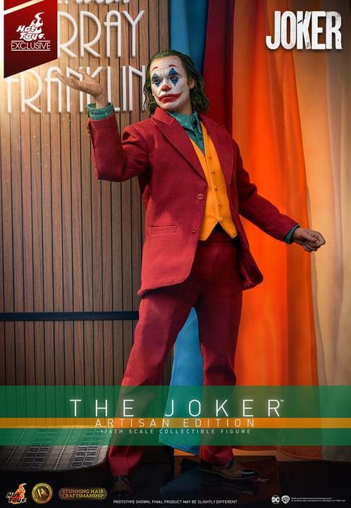 Actual product image Hot Toys Joker Movie Masterpiece Action Figure 1/6 The Joker Artisan Edition 30 cm