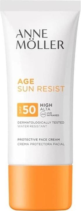 Anne Möller ÂGE SUN RESIST cream SPF50 50 ml (Sonnencreme Gesicht, SPF 50, 50 ml)