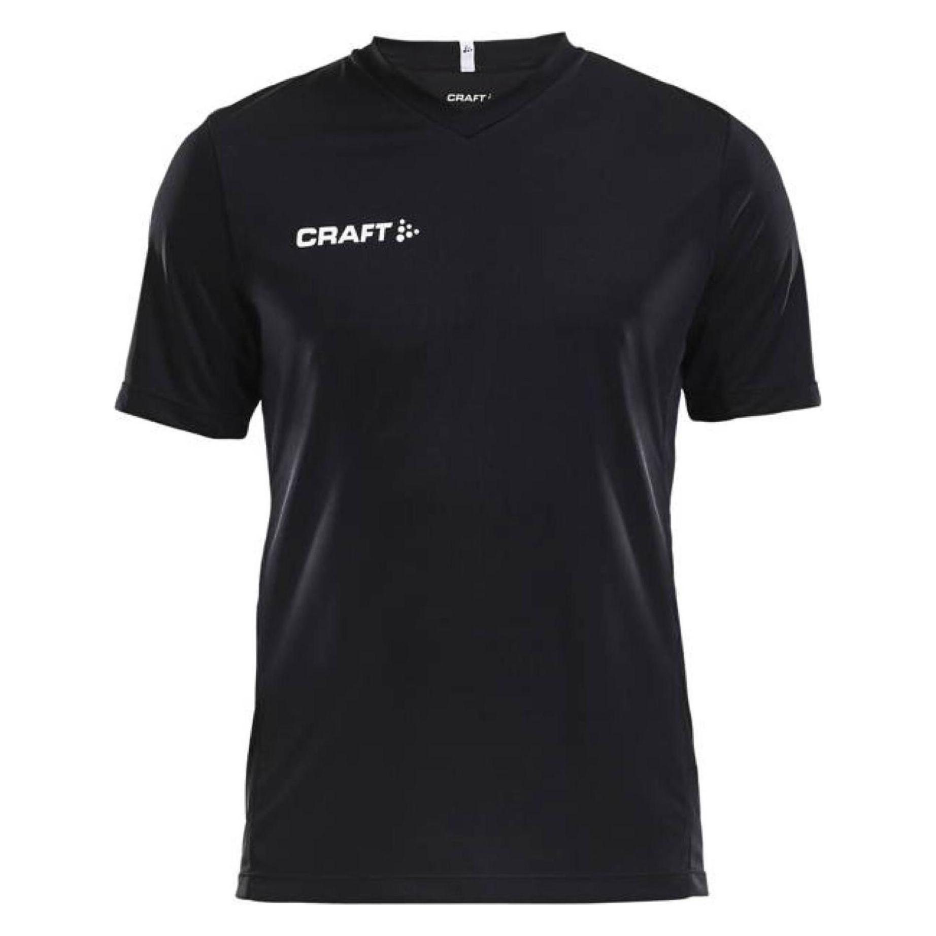 Craft, Herren, Sportshirt, Squad Jersey Solid M (L), Schwarz, L