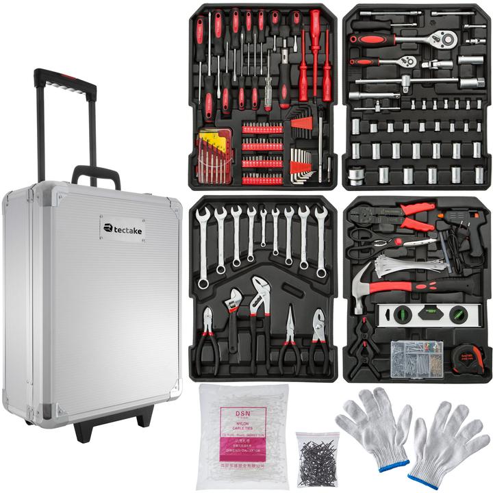 tectake Trolley tool box (1 pieces)