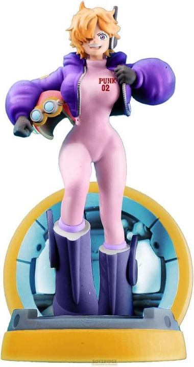 Produktbild Megahouse One Piece Petitrama PVC Mini-Statue Logbox Re Birth Egghead Set 9 cm