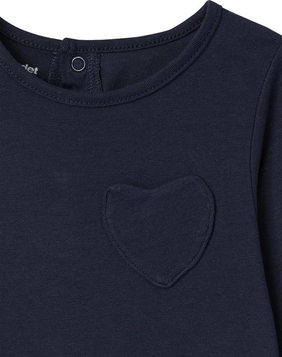 Immagine prodotto Vertbaudet Bio-Kollektion: 3er-Pack Mädchen Shirts BASIC, Langarm & Kurzarm (80)