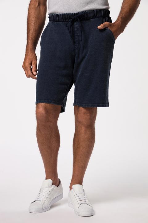 Produktbild JP1880 Bermuda, Sweat, Indigo-Waschung, Elastikbund (XXL)