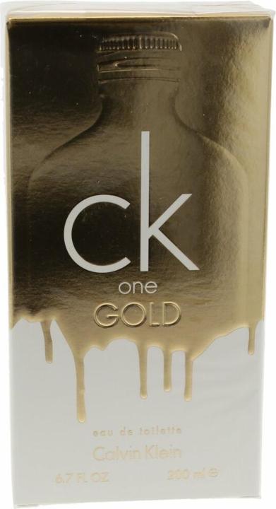 Actual product image Calvin Klein CK One Gold (Eau de toilette, 200 ml)