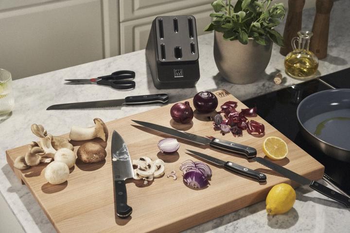Actual product image Zwilling 7-piece Gourmet self-sharpening knife block