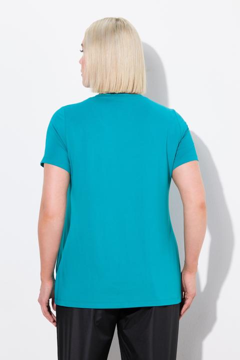 Immagine prodotto Ulla Popken Maglia funzionale ad asciugatura rapida con scollo a V e mezze maniche (42, 44)