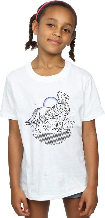 Produktbild Buckbeak Line Art TShirt Mädchen (128)