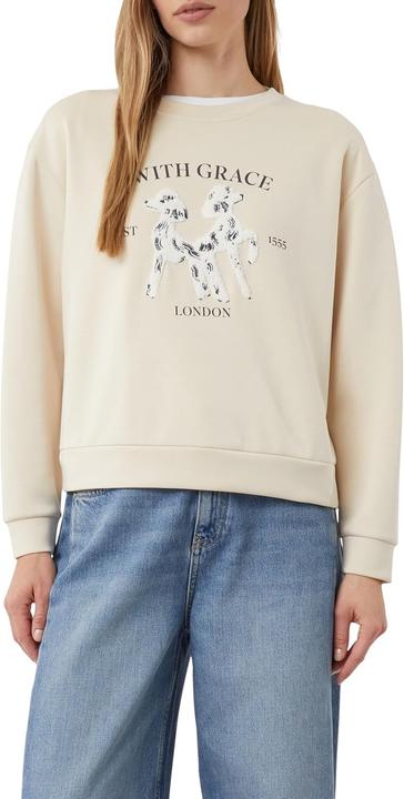 Produktbild Comma Sweatshirt Sweatshirt im Relaxed Fit mit 3D-Applikation (36)