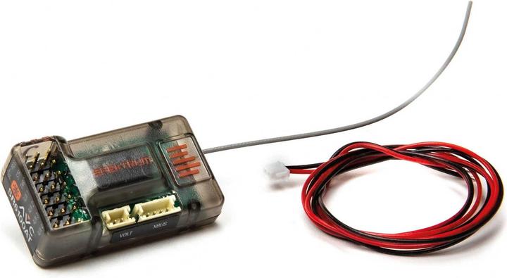 Actual product image Spektrum Receiver SR6100AT 6-Channel AVC/Tele Surf RX