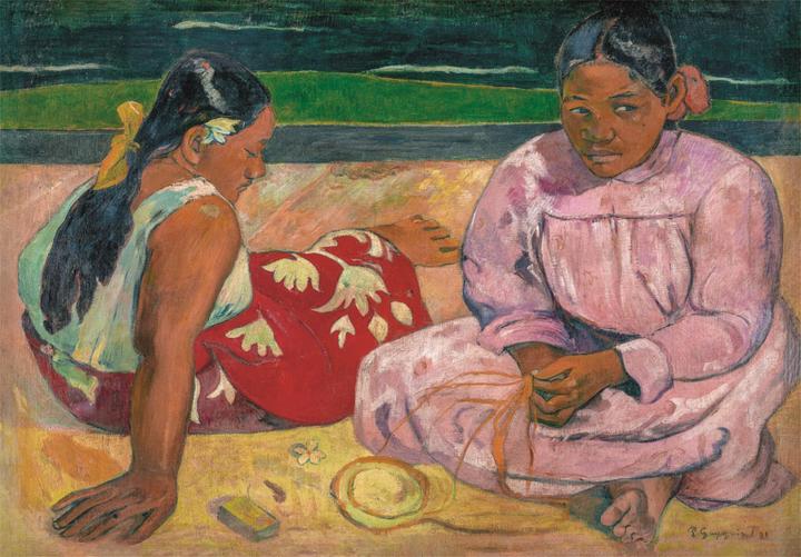 Actual product image Clementoni Puzzle 1000 Museum Gauguin, Femmes De Tahiti