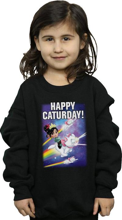 Produktbild Disney Wreck It Ralph Happy Caturday Sweatshirt Mädchen (128)