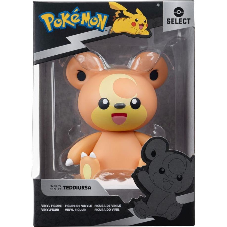 Thumbnail - Jazwares Pokémon Vinyl Figur Teddiursa 11 cm