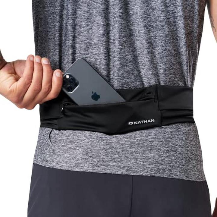 Actual product image Nathan Adjustable Fit Zipster 2.0 bum bag