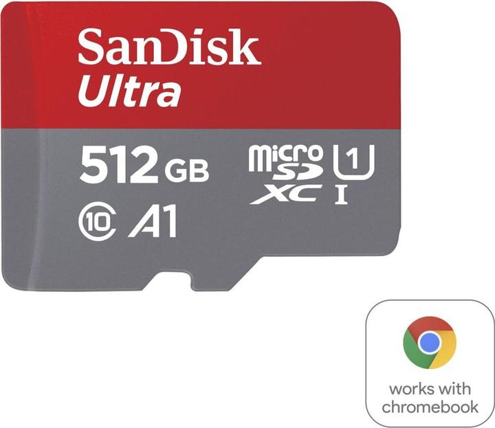 Immagine prodotto SANDISK Ultra (512 GB, microSDXC, U1, UHS-I)