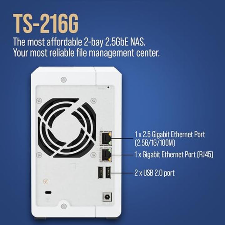 Image du produit QNAP TS-216G (0 TB)