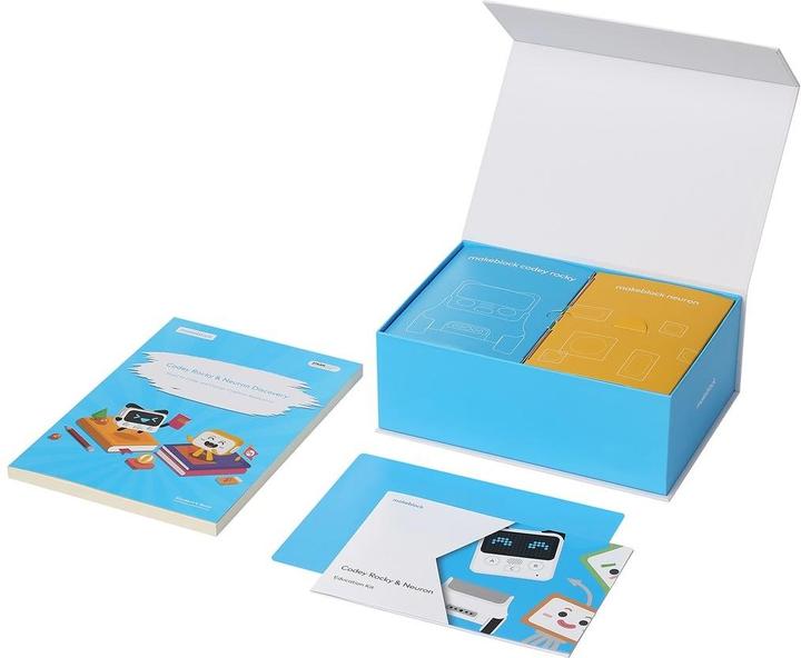 Actual product image Makeblock Codey Rocky & Neuron Education Kit. Product type: Programmable kit, Colour of product: White. At