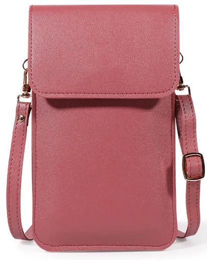 Immagine prodotto PhoneLook Elegante borsa a tracolla per smartphone e con finestra di visualizzazione Old