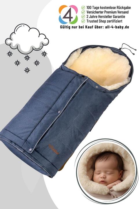 Actual product image Fellhof Lammfell Fusssack Hochsölden