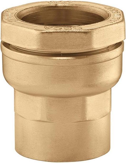 Caleffi Connection fitting 860 brass 20 x 1/2" IT (Pipe fitting)