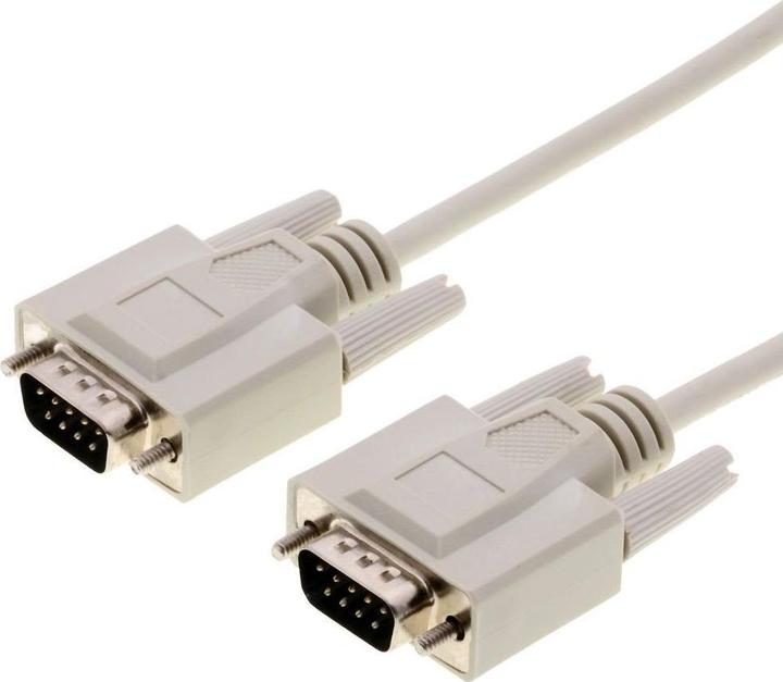 Actual product image Delock Serial cable DB9 St.-St. 10m, RS-232 (10 m, VGA)