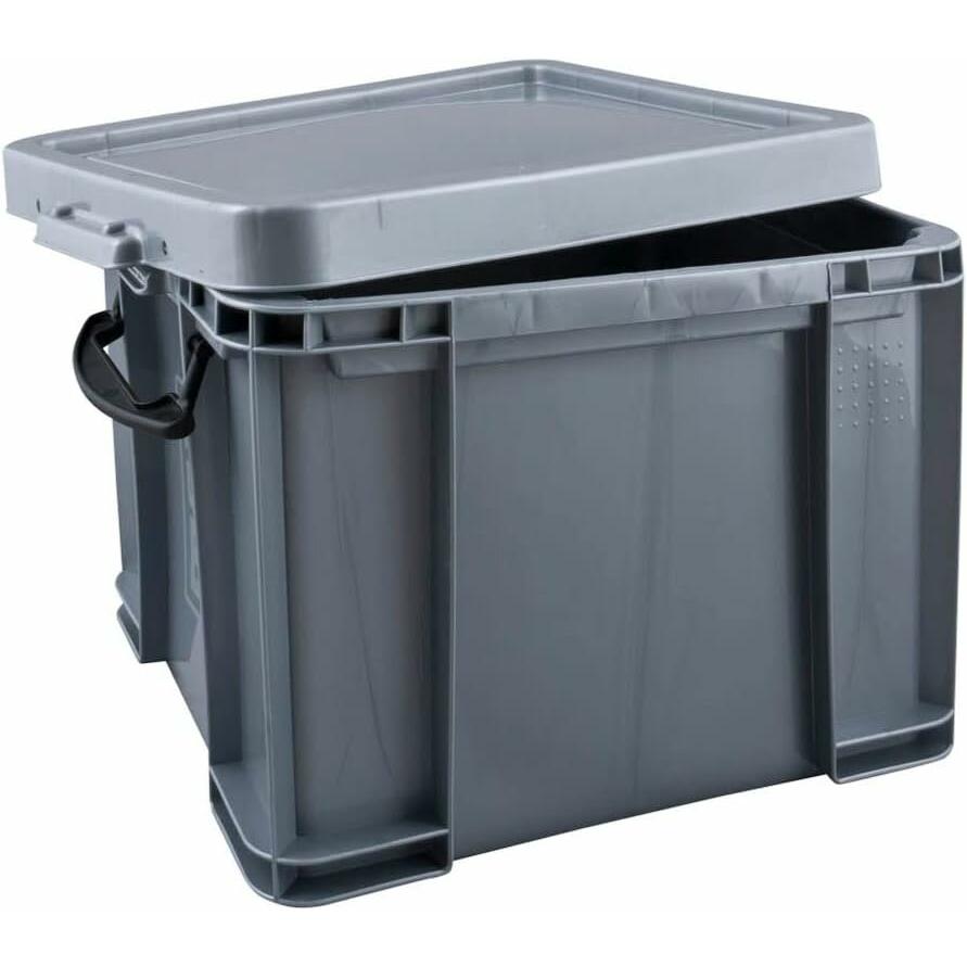 Really Useful Box, Box portaoggetti, Scatola portaoggetti davvero utile 35,0 l argento 48,0 x 39,0 31,0 cm (35 l)