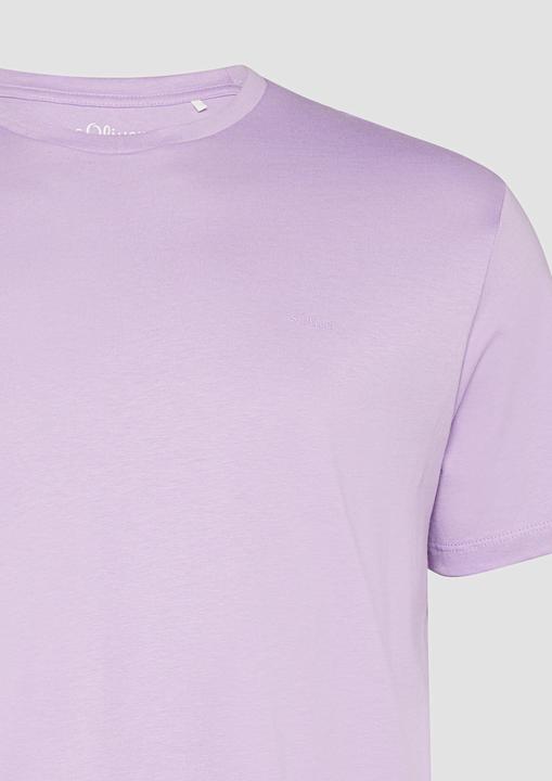Produktbild S.Oliver T-Shirt Baumwoll-T-Shirt mit kleinem Logo-Detail (XXL)