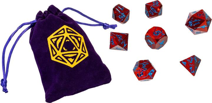 Productafbeelding Glass Staff Würfelset RPG Mystery Critstones