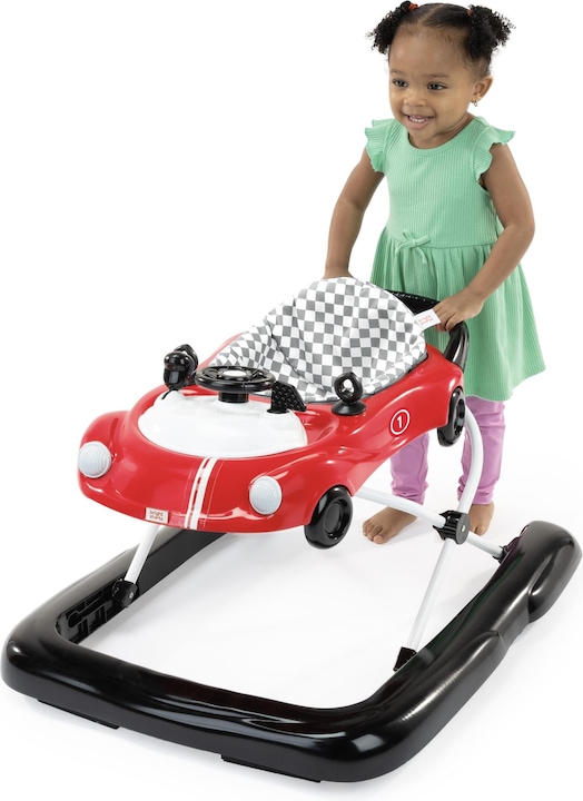 Image du produit Bright Starts Little Speedster™ Trotteur 3 en 1 - Voiture de course rouge
