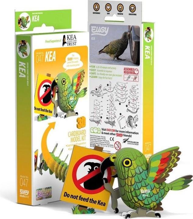 Teka Kea Eugy Papagei Öko 3D-Puzzle