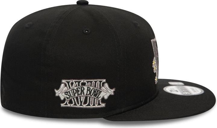 Actual product image New Era 9Fifty Snapback Cap - FLOWER Las Vegas Raiders - M/L (M, L)