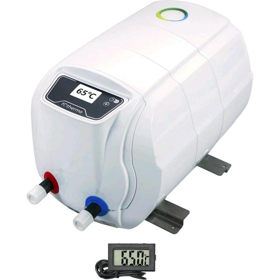 Fothermo, Caldaia, Boiler per caravan e camper da 10L, a 12 volt. Acqua calda direttamente dal tuo zonnepanelen