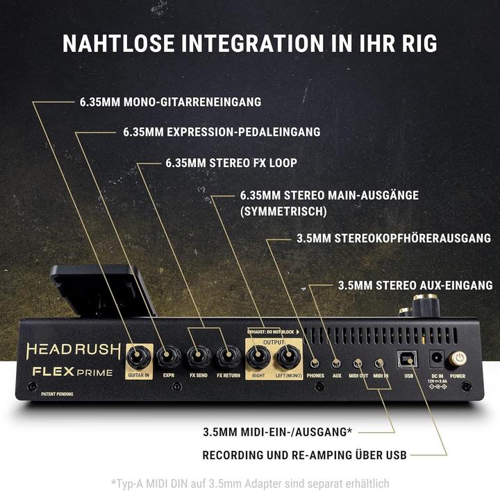 Produktbild Headrush Flex Prime (Bass, Gitarre)