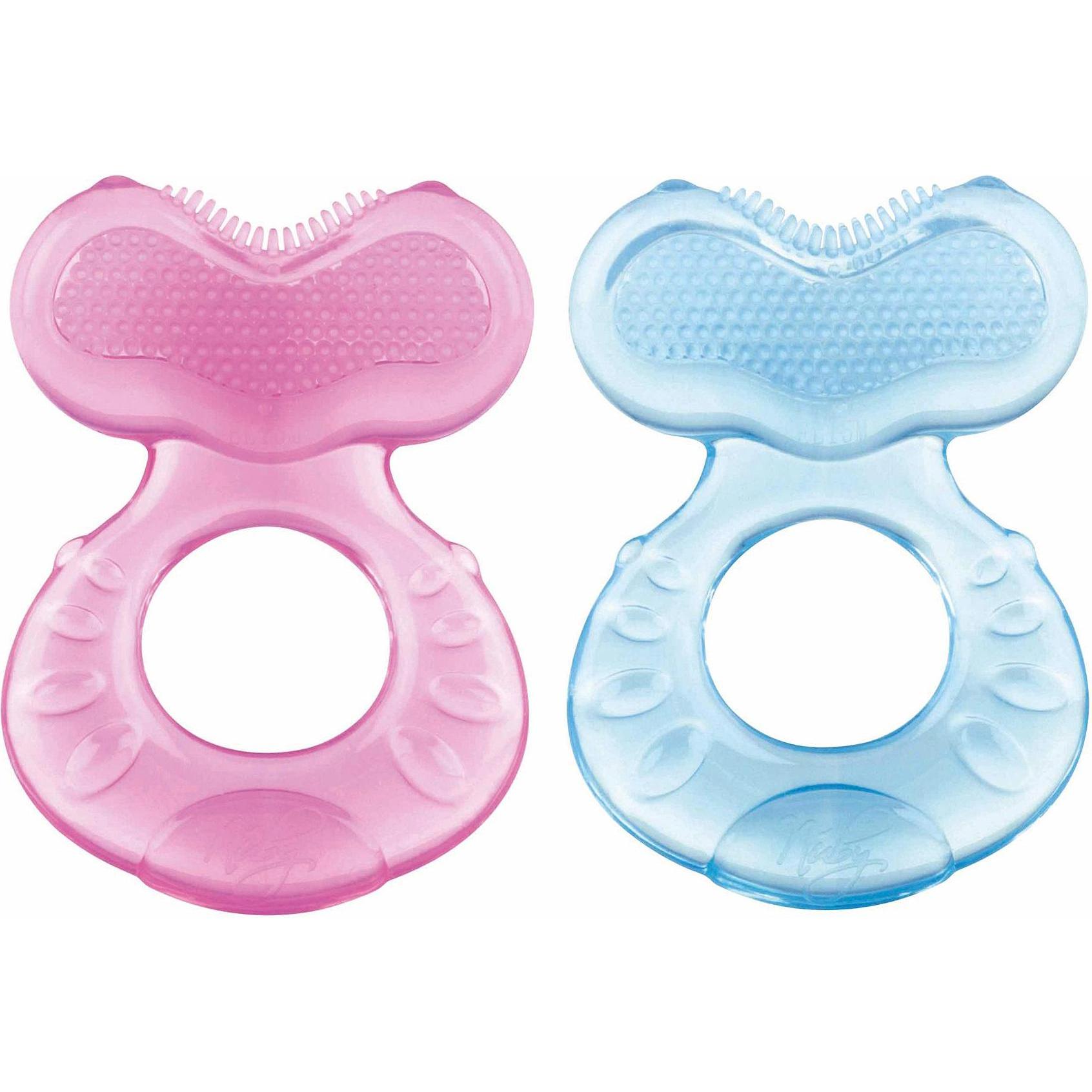6x Nuby, Beissring, Fisch