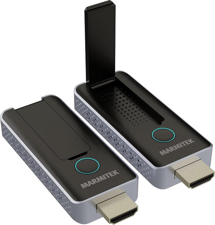 Marmitek Wireless HDMI Presentation System with AirPlay, Miracast, USB-C, and 20 Presenter Support (20 m)