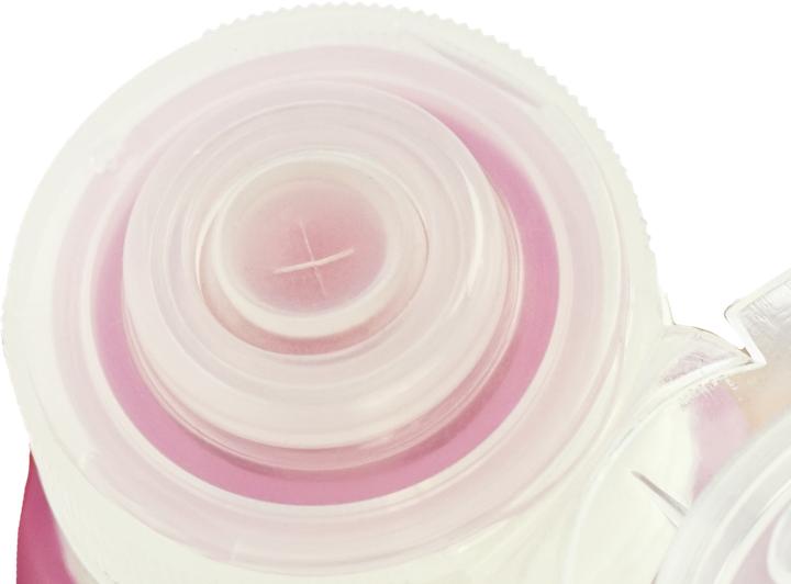 Immagine prodotto Bottiglia in silicone per 98 ml di contenuto, rosa