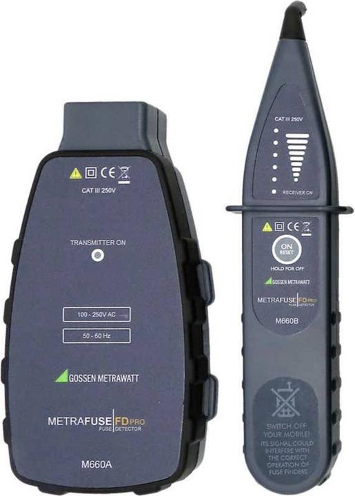 Produktbild M660C METRAFUSE FD PRO Sicherungsfinder (CAT III 250V, Hand-Multimeter)